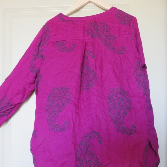 SOLD Lucky Brand Long Sleeve Top EUC - Picture 3 of 4